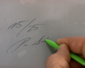 Peter Dobroschke, Editing My Signature, 2009
